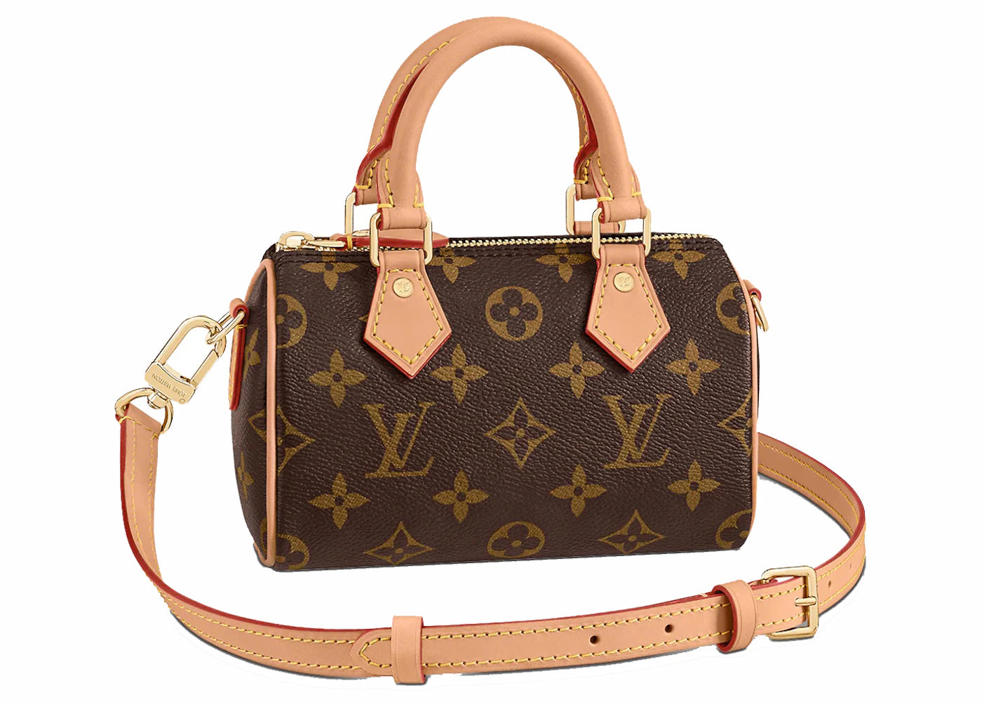 Louis Vuitton Nano Speedy Monogram Canvas Brown - main view