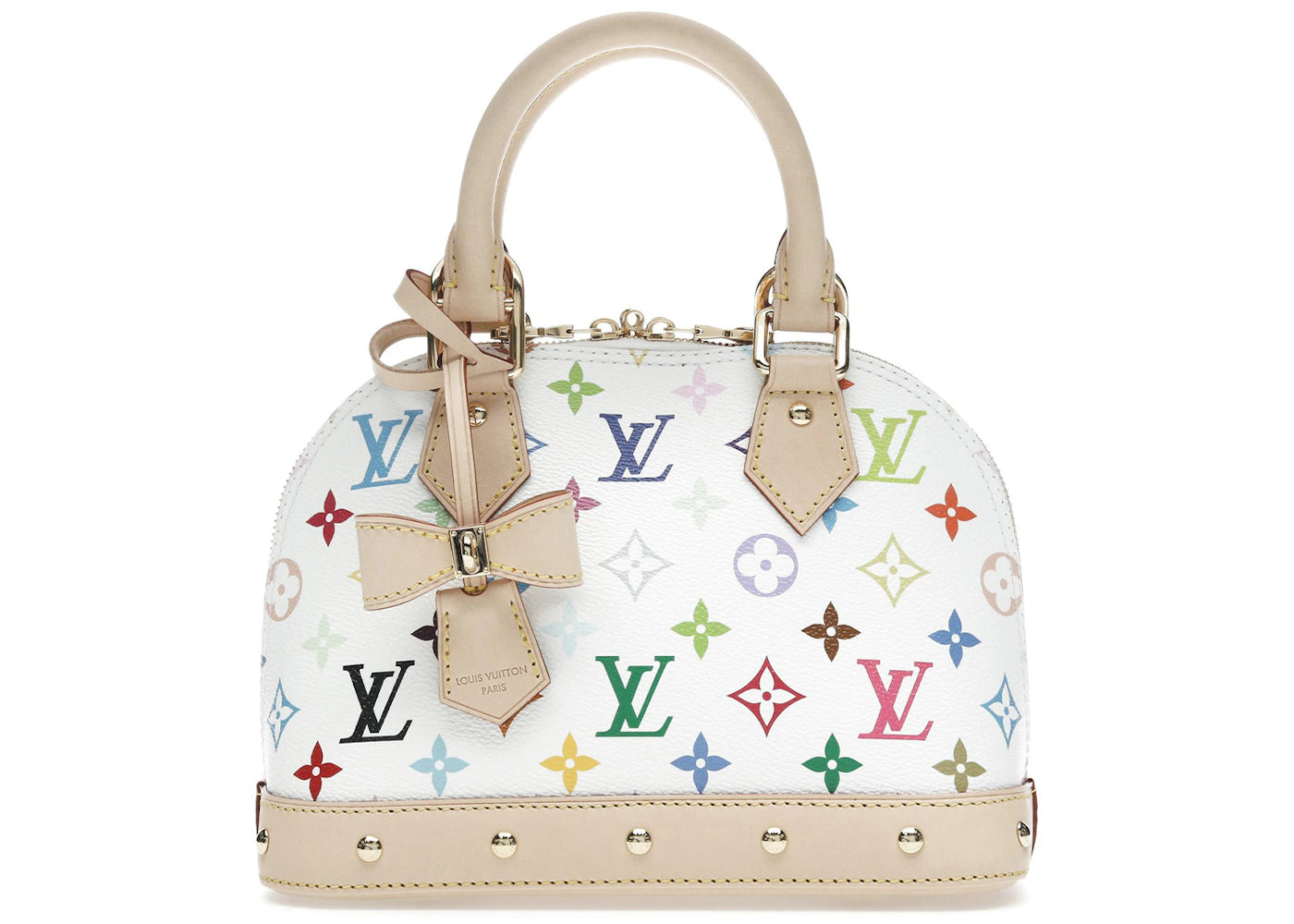Louis Vuitton x Takashi Murakami Alma-BB White Multicolored