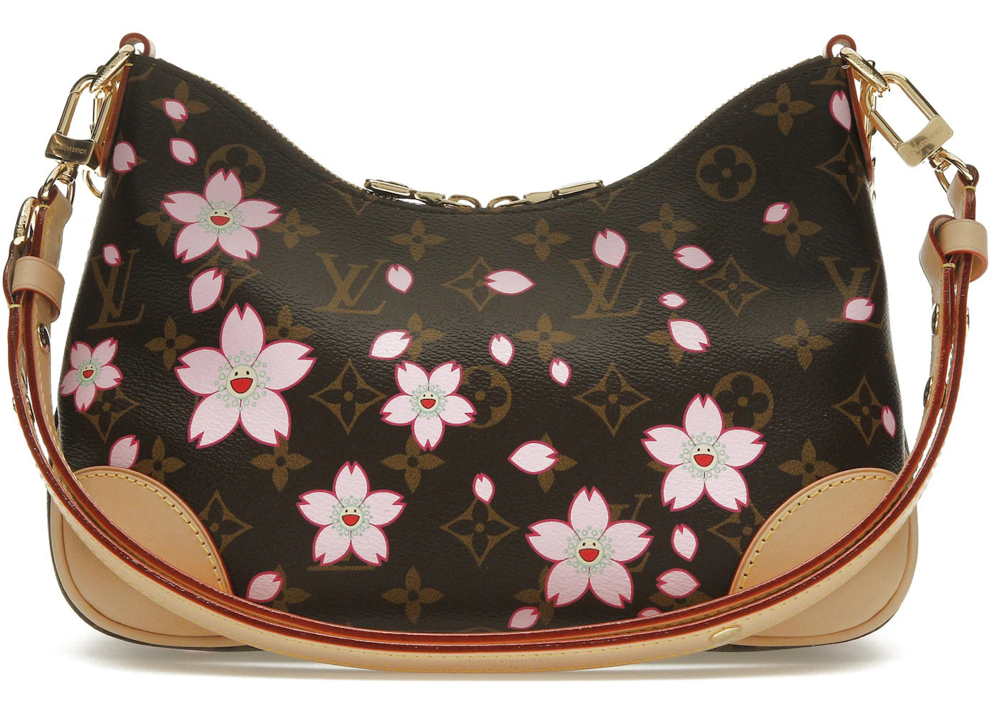 Louis Vuitton x Takashi Murakami Boulogne Sakura Brown