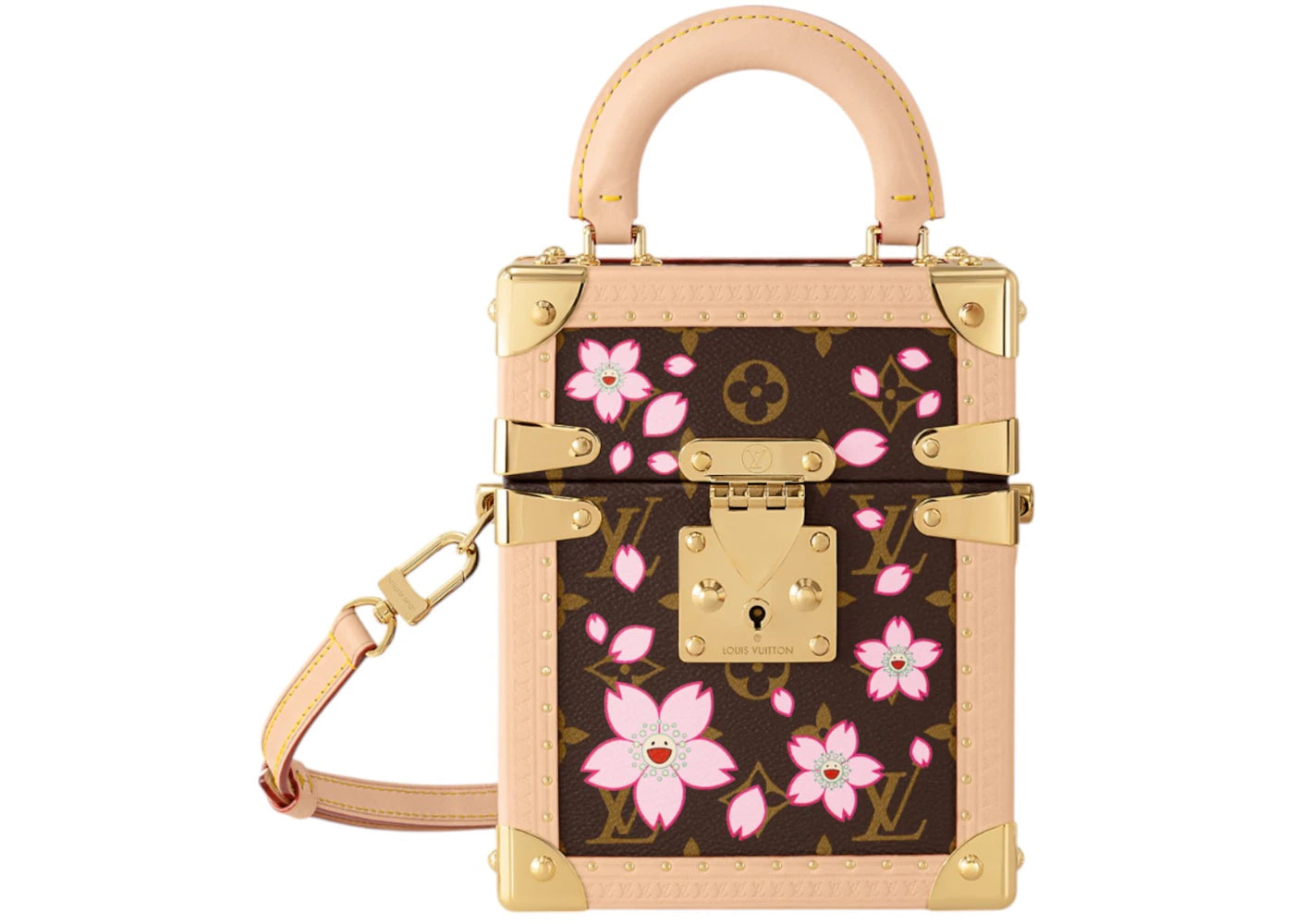 Louis Vuitton x Takashi Murakami Cherry Blossom Camera Box-Sakura Brown
