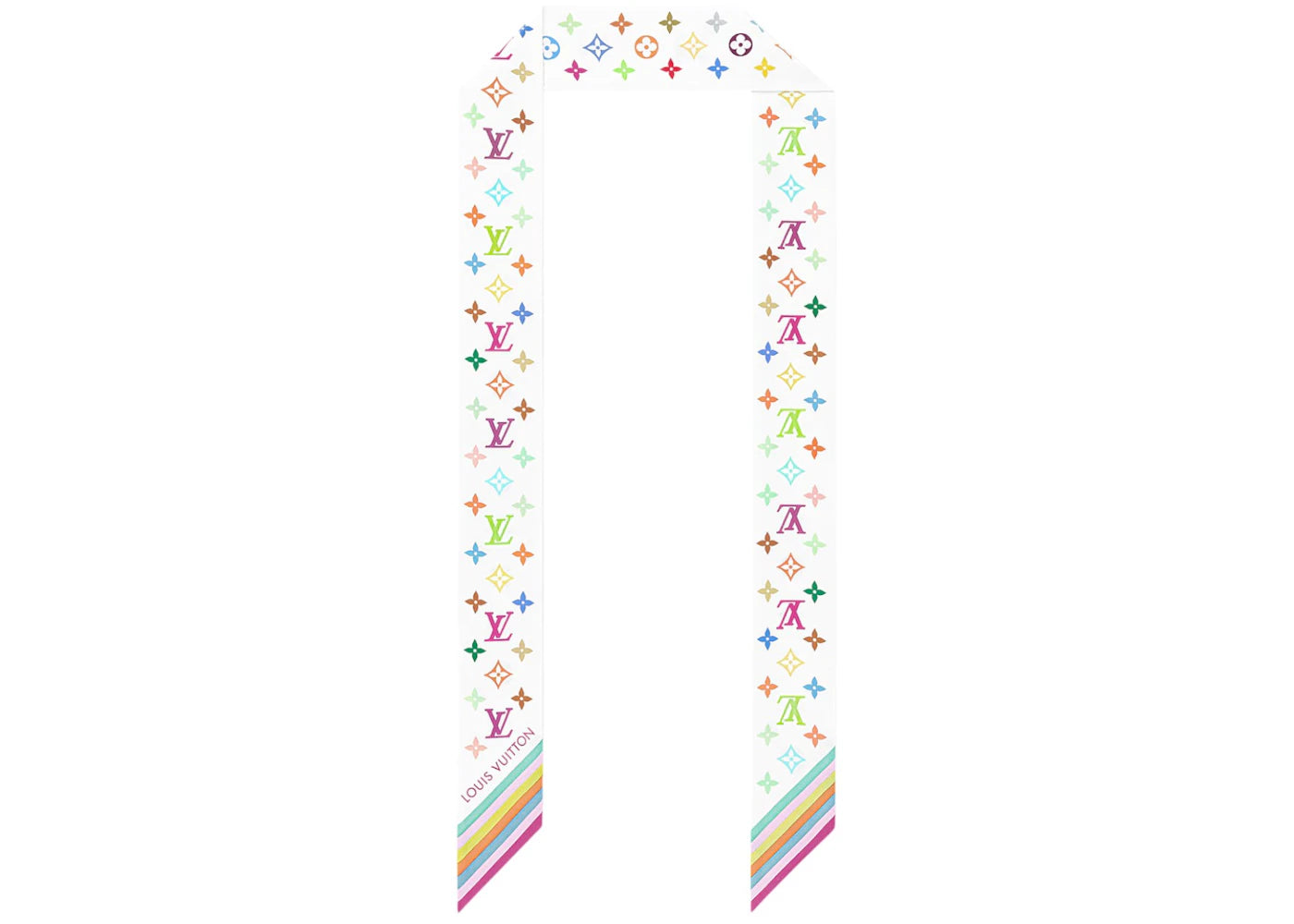 Louis Vuitton x Takashi Murakami Monogram Multicolor Bandeau BB-White Multicolored