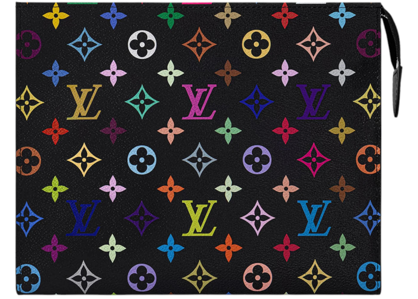 Louis Vuitton x Takashi Murakami Toiletry Pouch-Black Multicolored
