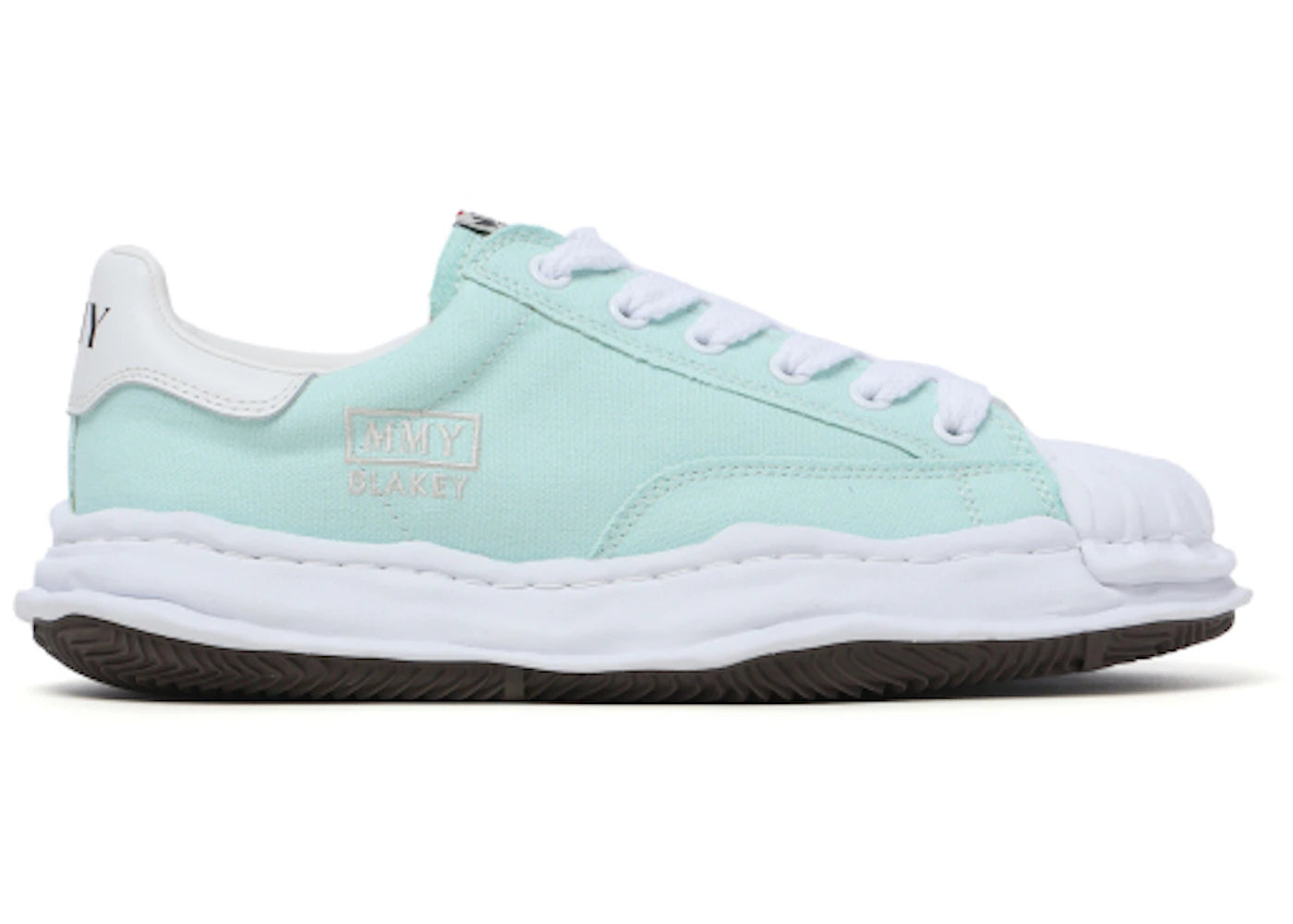 Maison Mihara Yasuhiro Blakey OG Sole Canvas Low-Light Blue