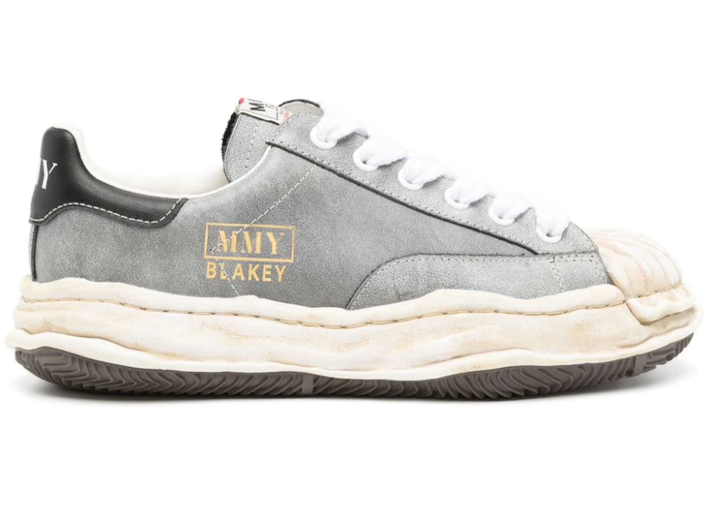 Maison Mihara Yasuhiro Blakey OG Sole Leather Low-Grey Black