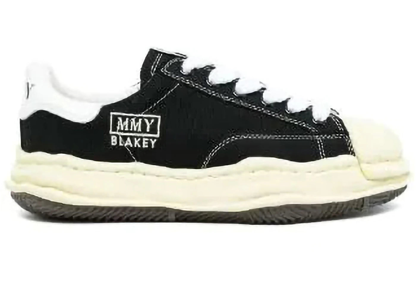 Maison Mihara Yasuhiro Blakey OG Sole Vintage Canvas Low-Black