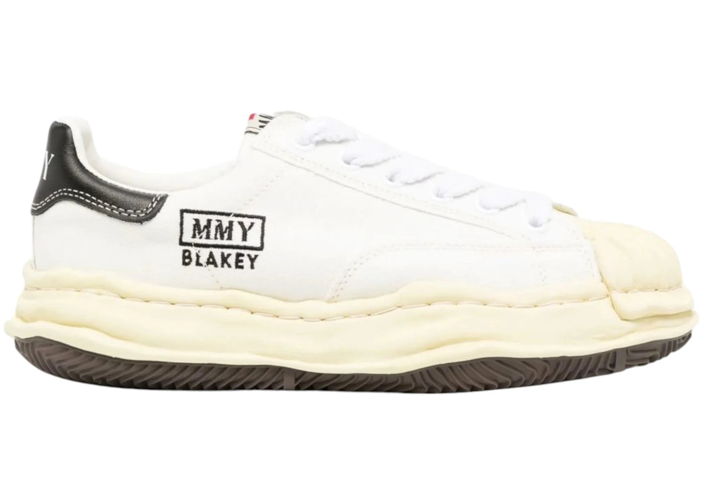 Maison Mihara Yasuhiro Blakey Vintage Sole Canvas Low-White