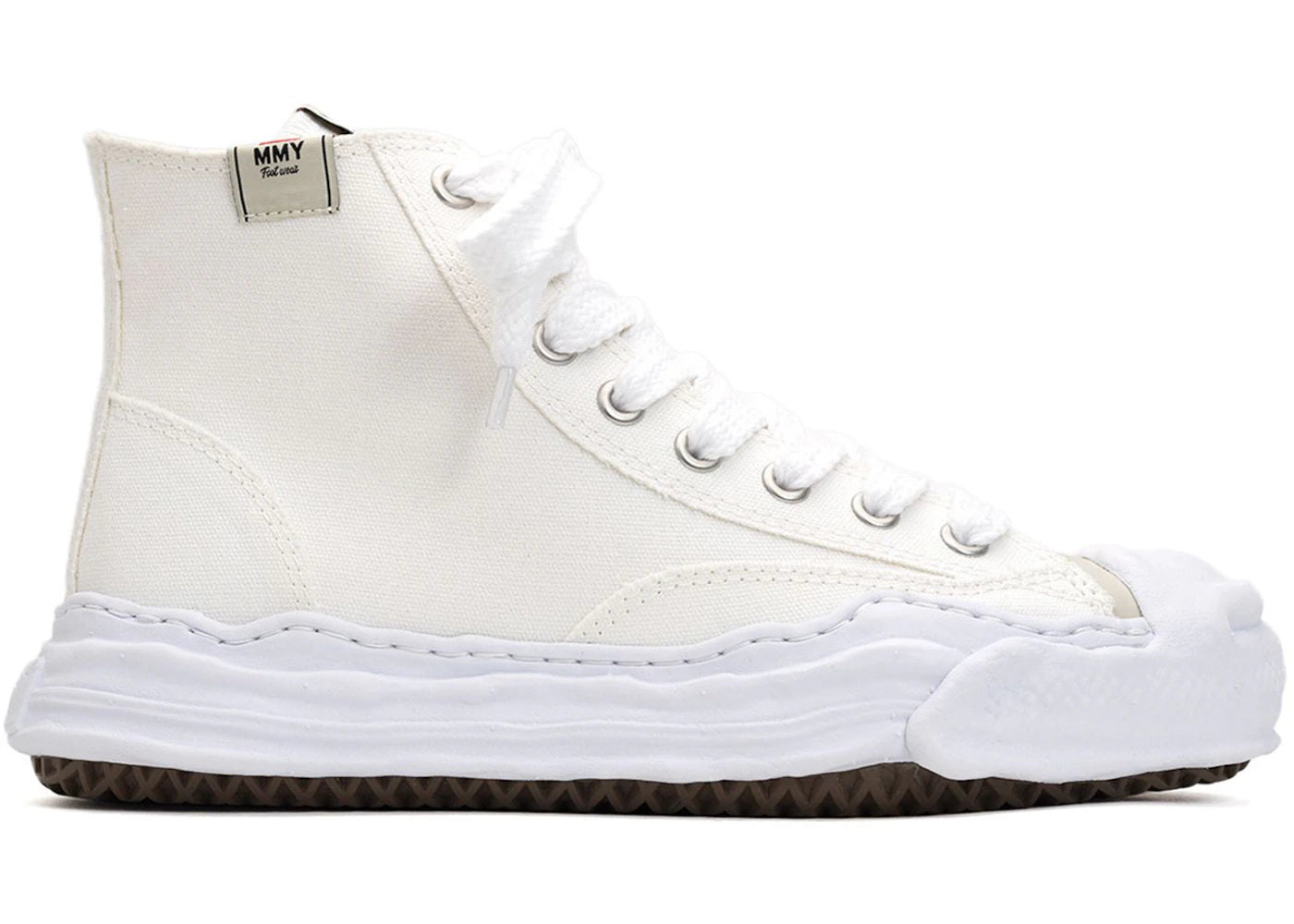 Maison Mihara Yasuhiro Hank OG Sole Canvas Hi-White