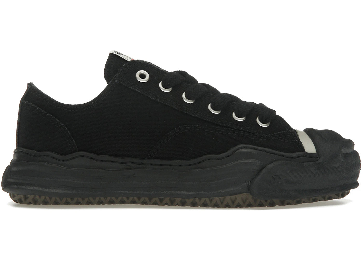Maison Mihara Yasuhiro Hank OG Sole Canvas Low-Black Black