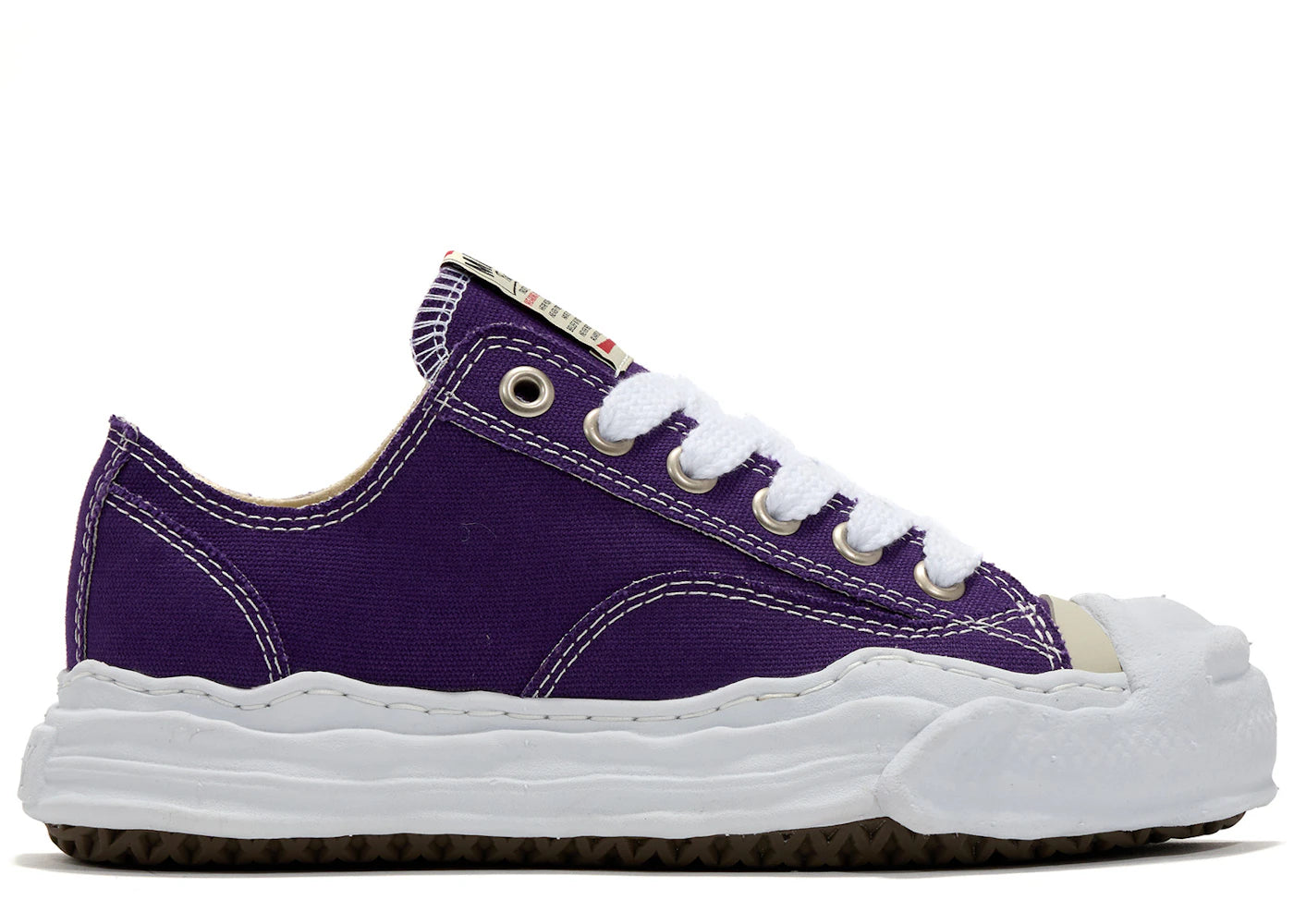 Maison Mihara Yasuhiro Hank OG Sole Canvas Low-Purple