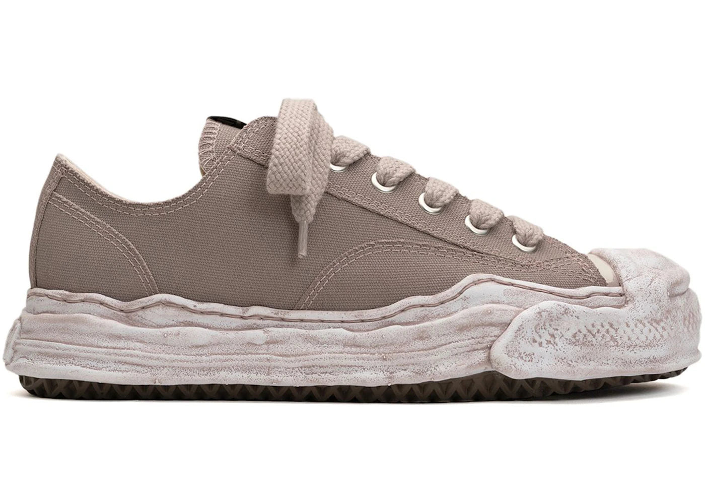 Maison Mihara Yasuhiro Hank OG Sole Garment Dyed Canvas Low-Grey