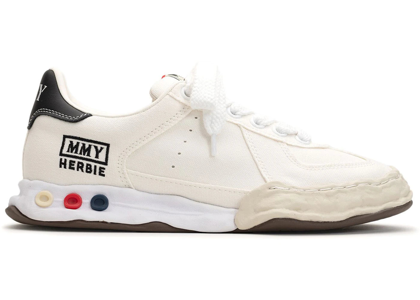 Maison Mihara Yasuhiro Herbie OG Sole Canvas Low White