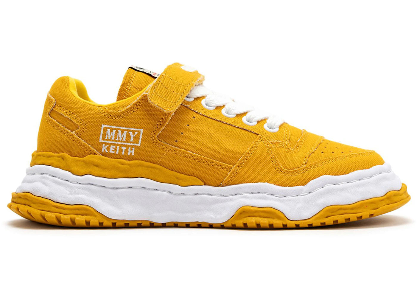Maison Mihara Yasuhiro Keith OG Sole Canvas Low Yellow