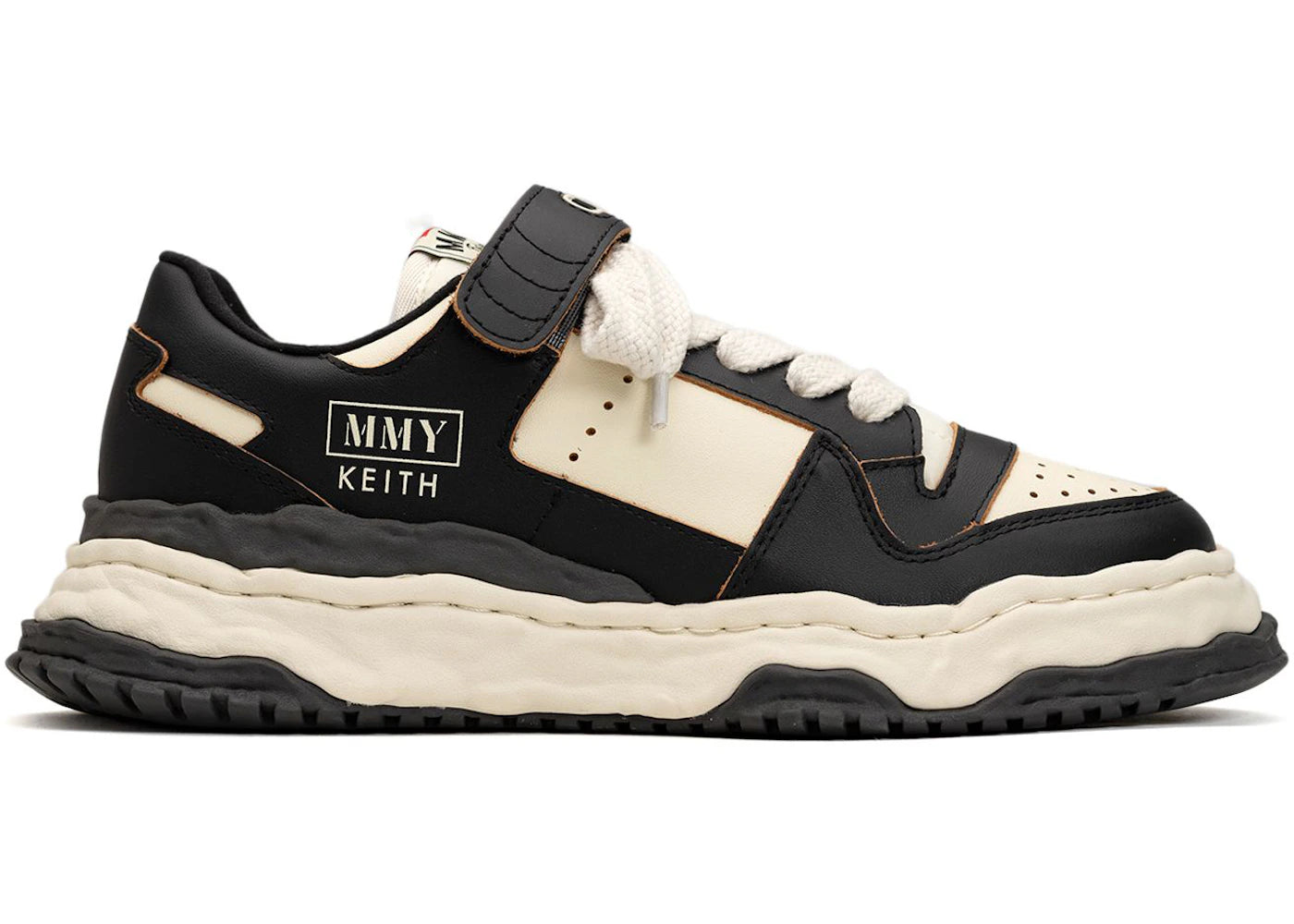 Maison Mihara Yasuhiro Keith OG Sole Leather-Black White