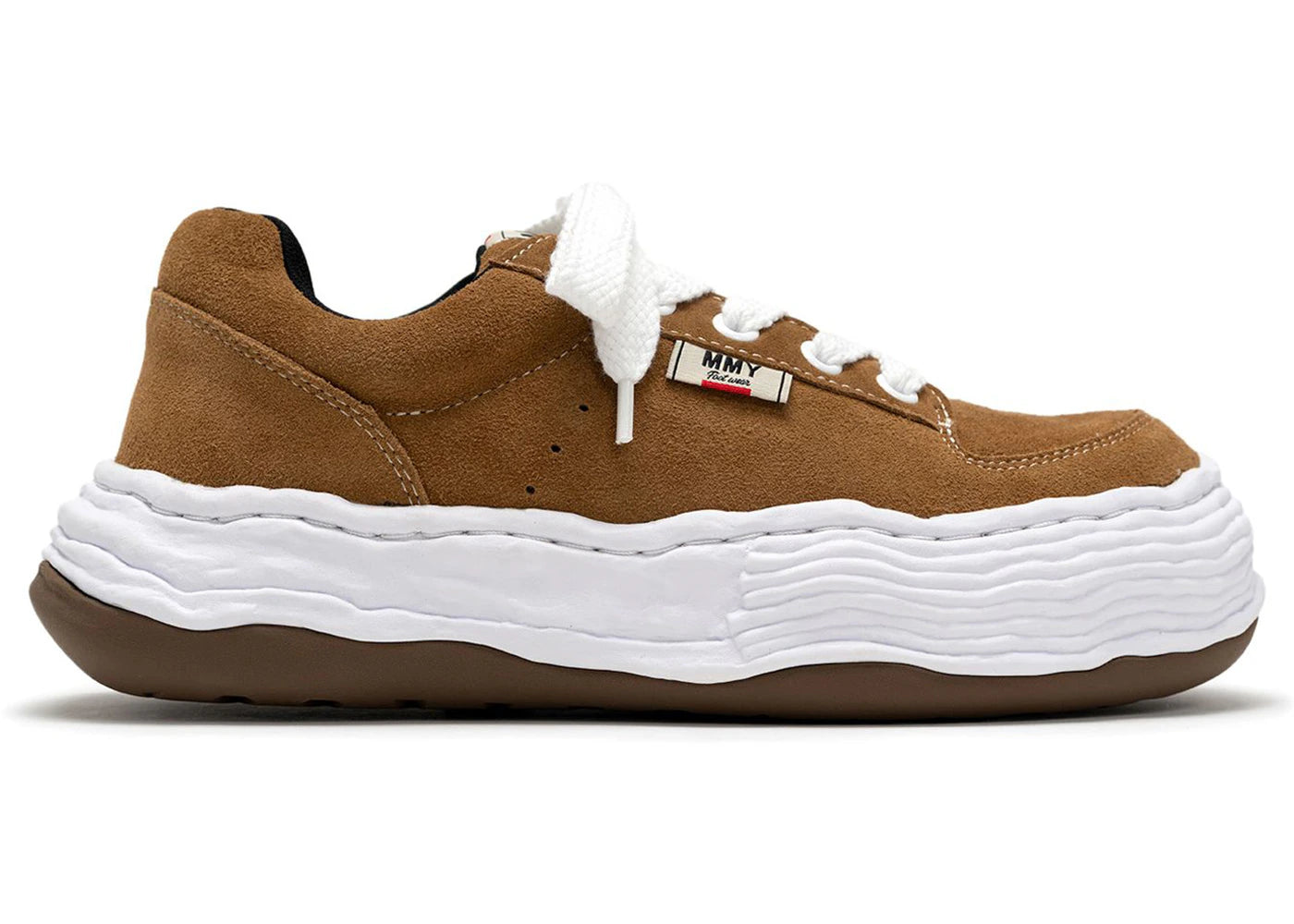 Maison Mihara Yasuhiro Oliver OG Sole Suede Low Brown