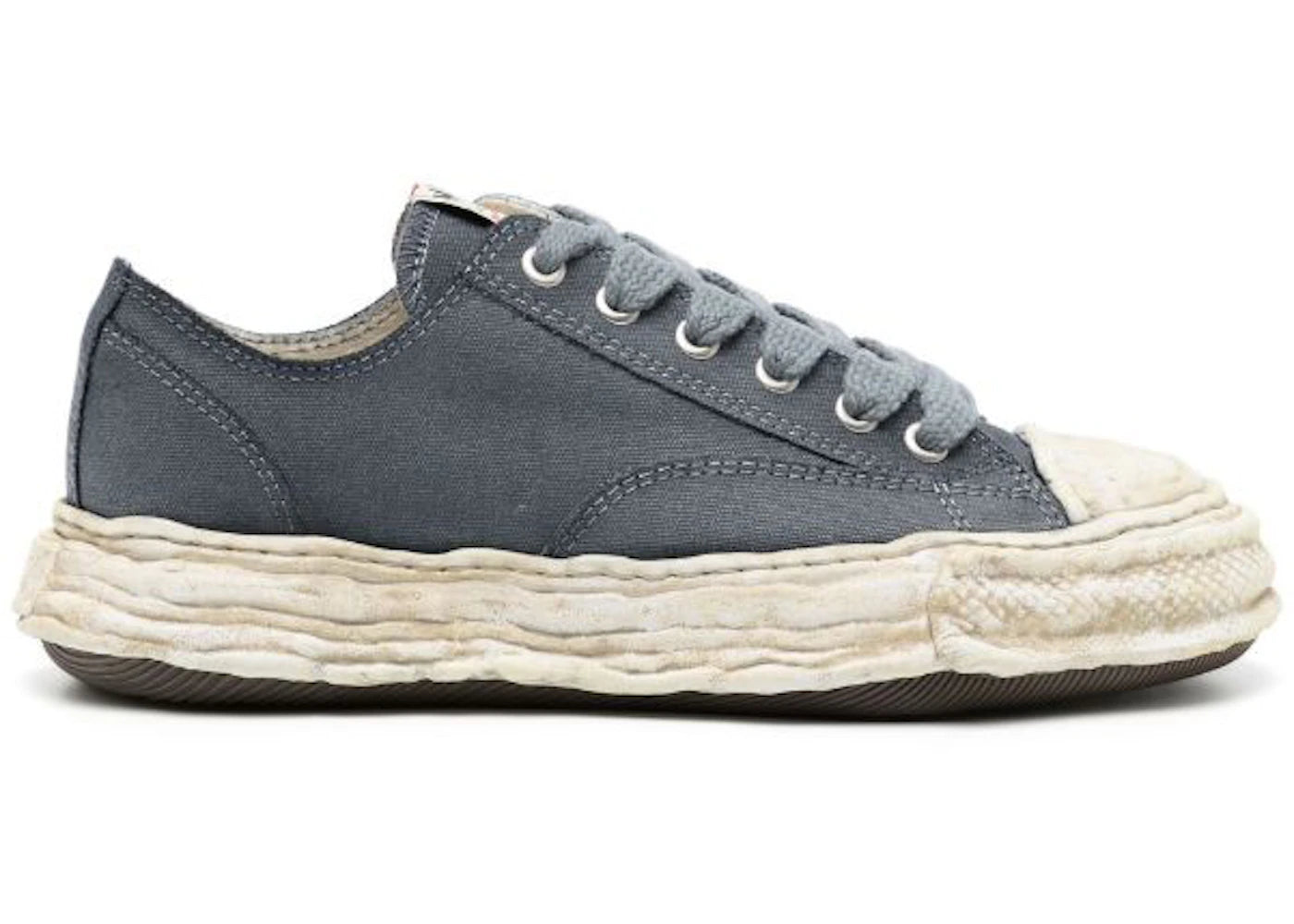 Maison Mihara Yasuhiro Peterson 23 OG Sole Canvas Low-Garment Dyed Black