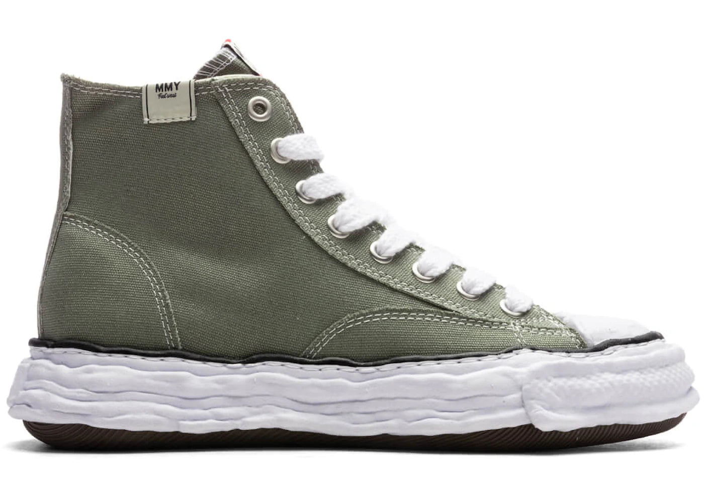 Maison Mihara Yasuhiro Peterson 23 OG Sole Canvas High-Green