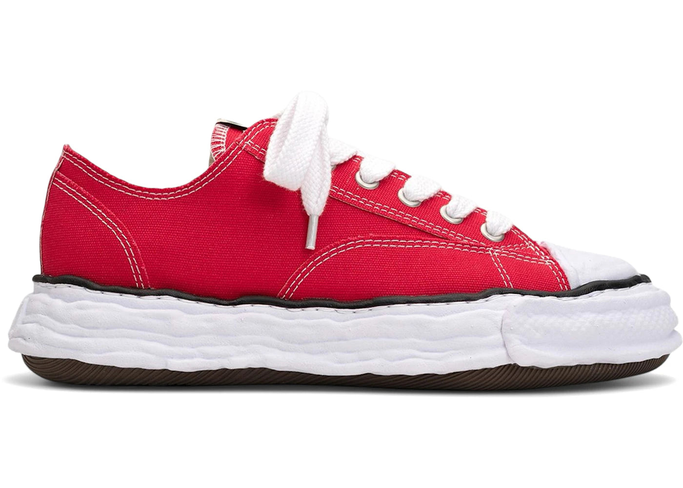 Maison Mihara Yasuhiro Peterson 23 OG Sole Canvas Low-Red