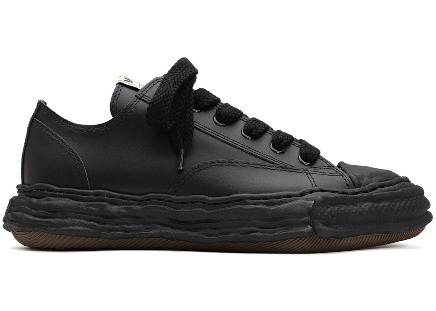 Maison Mihara Yasuhiro Peterson 23 OG Sole Leather Low-Black Black