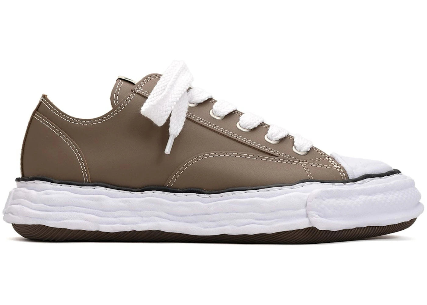 Maison Mihara Yasuhiro Peterson 23 OG Sole Leather Low-Brown