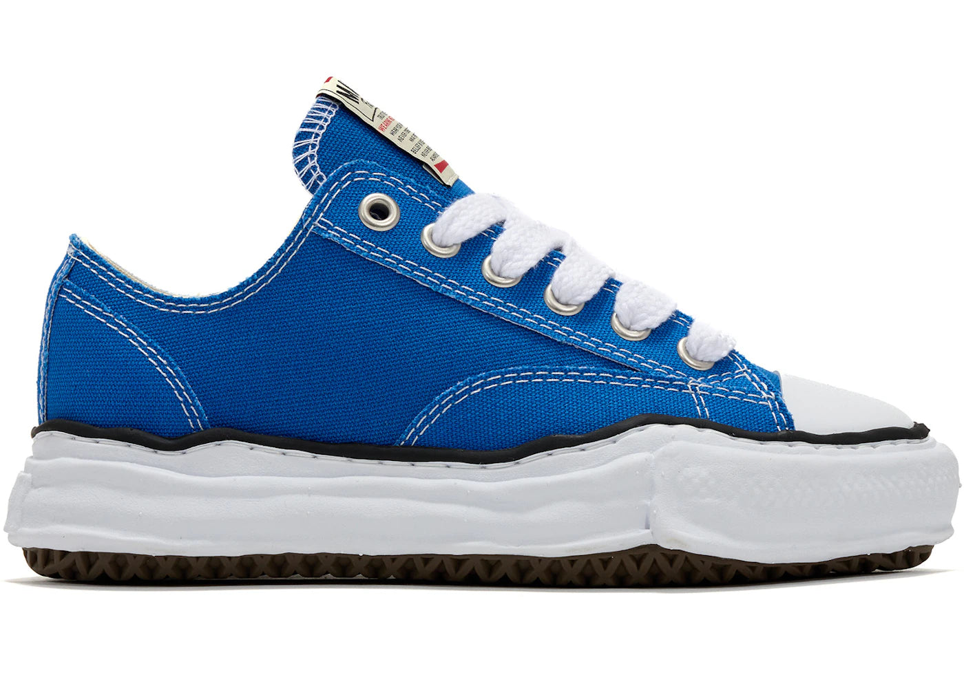 Maison Mihara Yasuhiro Peterson OG Sole Canvas Low-CL Blue