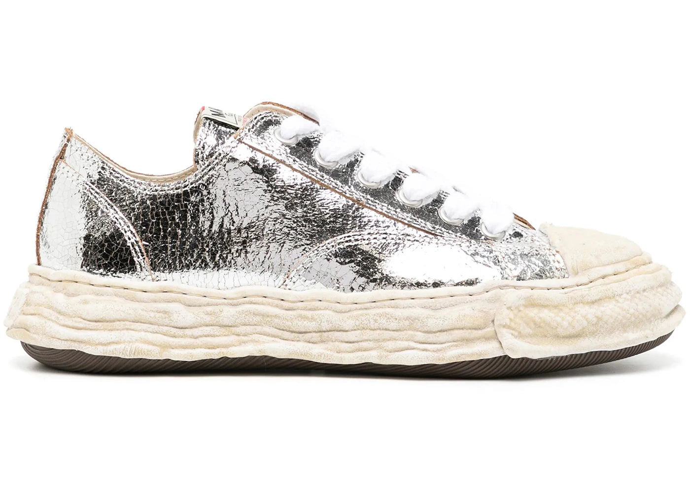 Maison Mihara Yasuhiro Peterson OG Sole Leather Low-Cracking Leather Silver