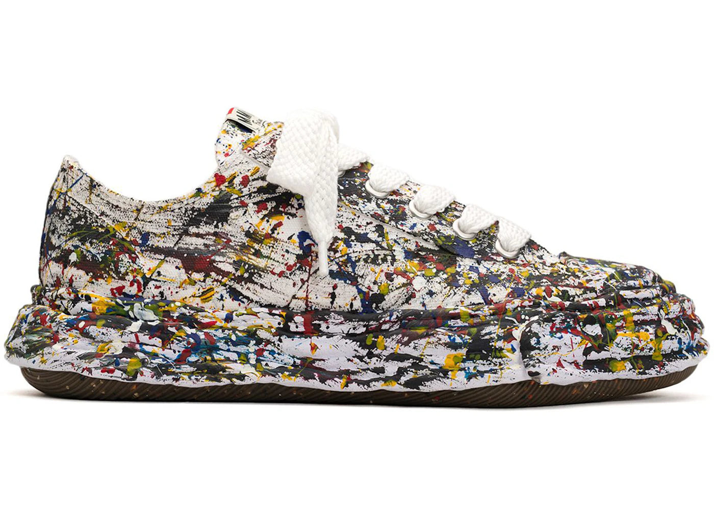 Maison Mihara Yasuhiro Peterson23 OG Sole Canvas Low-Sputtering Paint White