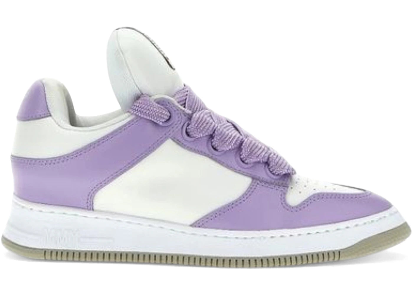 Maison Mihara Yasuhiro Rosy Dad OG Sole Leather Low Puffer Purple