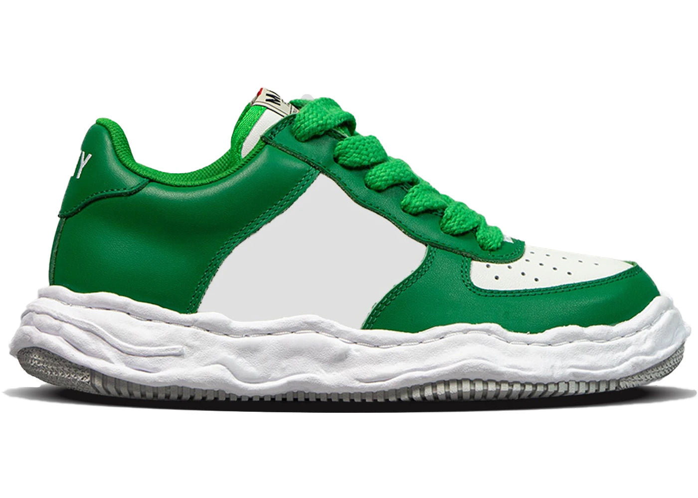 Maison Mihara Yasuhiro Wayne OG Sole Leather Low-Green White