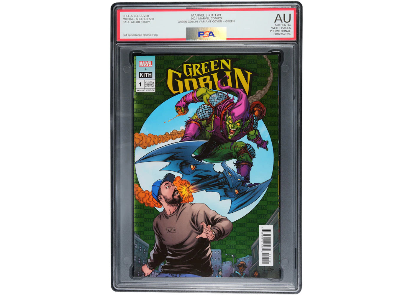 Marvel Kith #3 Green Goblin Variant Cover Green Comic