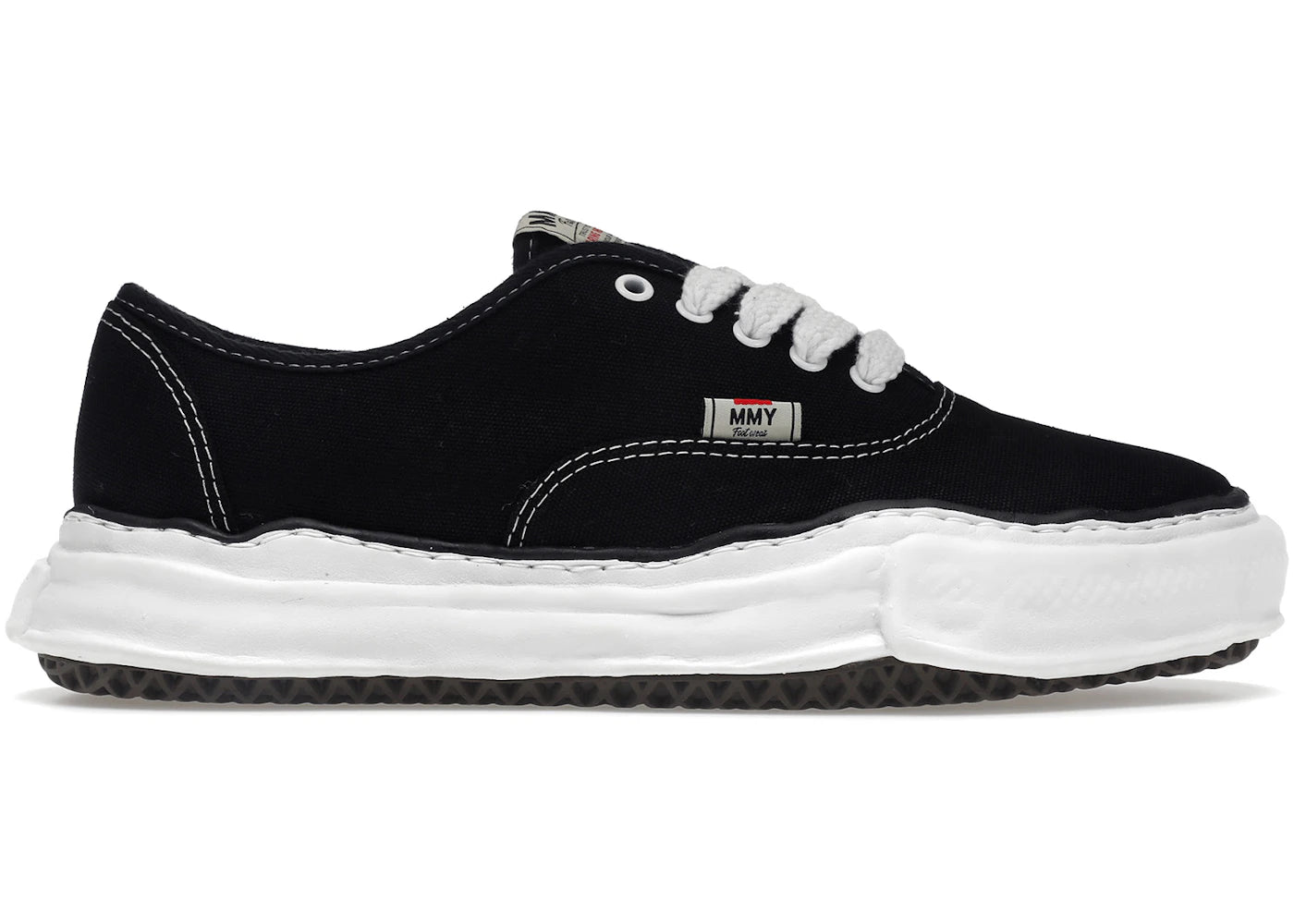 Maison Mihara Yasuhiro Baker OG Sole Canvas Low-Black