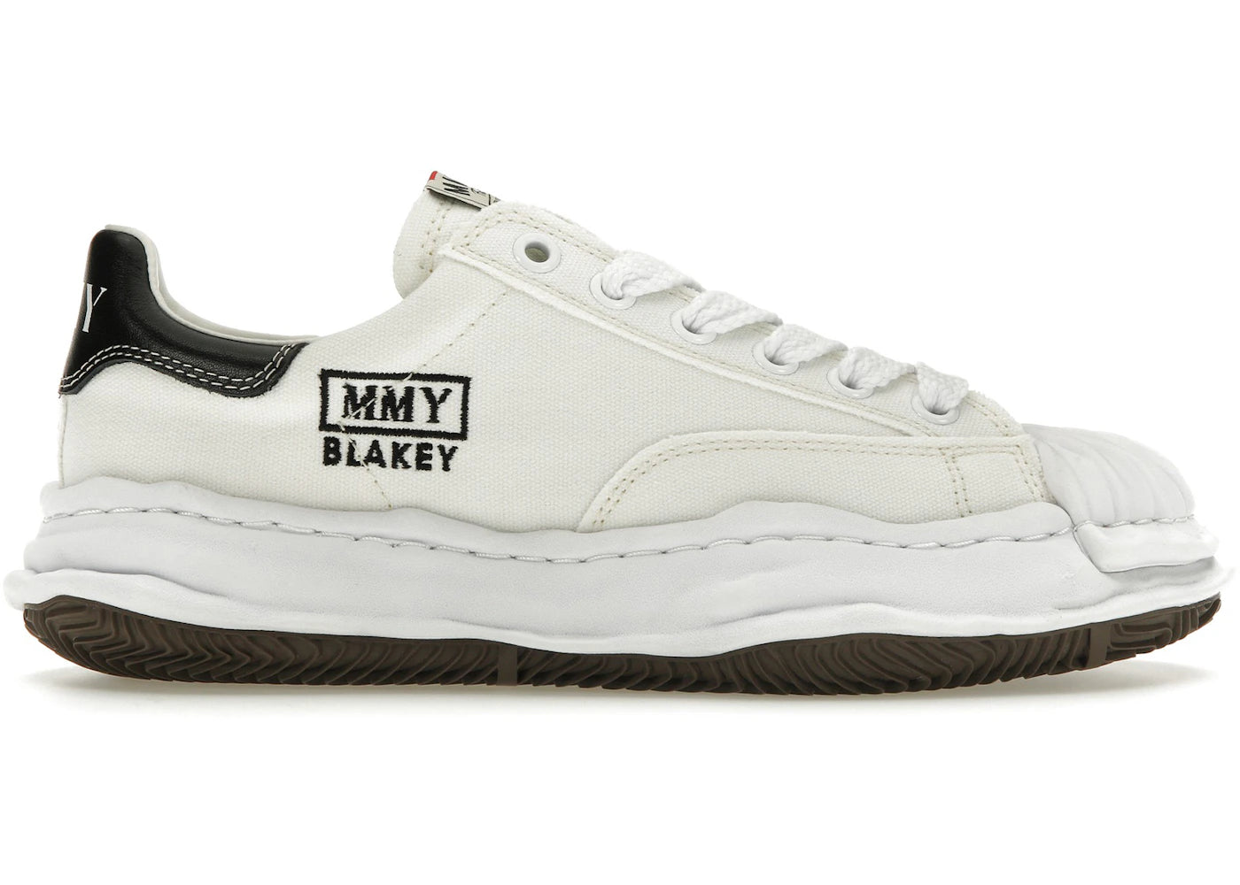 Maison Mihara Yasuhiro Blakey OG Sole Canvas Low-White Black