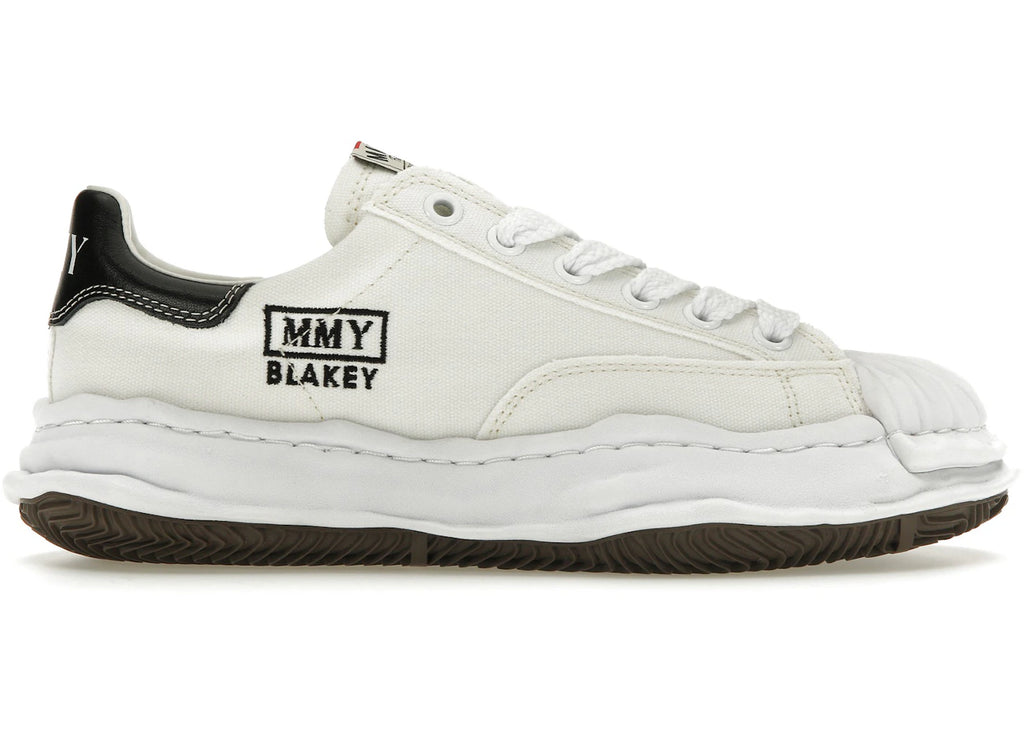 Maison Mihara Yasuhiro Blakey OG Sole Canvas Low White Black