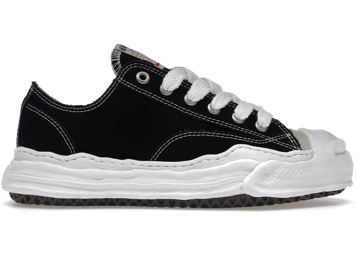 Maison Mihara Yasuhiro Hank OG Sole Canvas Low-Black