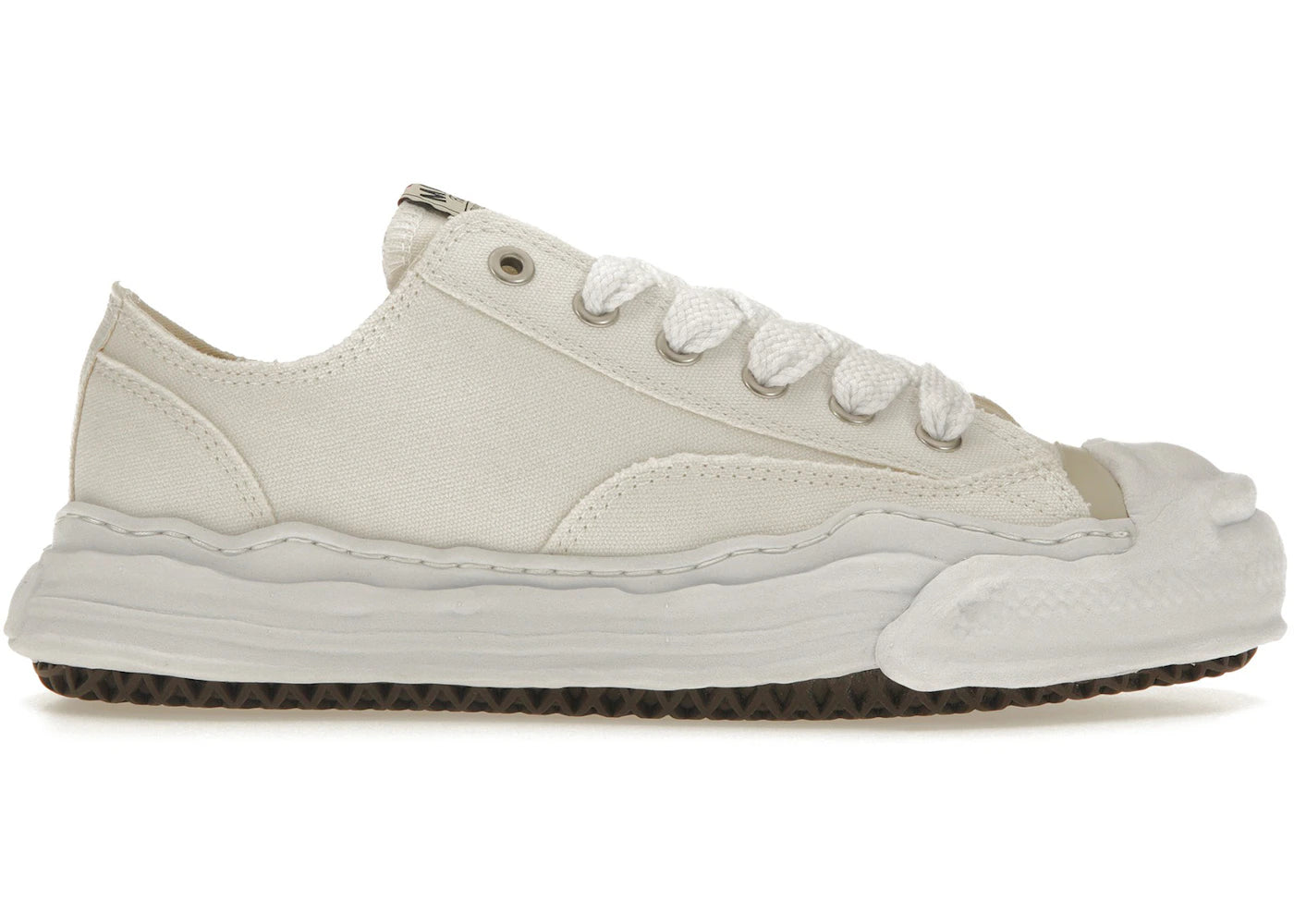 Maison Mihara Yasuhiro Hank OG Sole Canvas Low-White