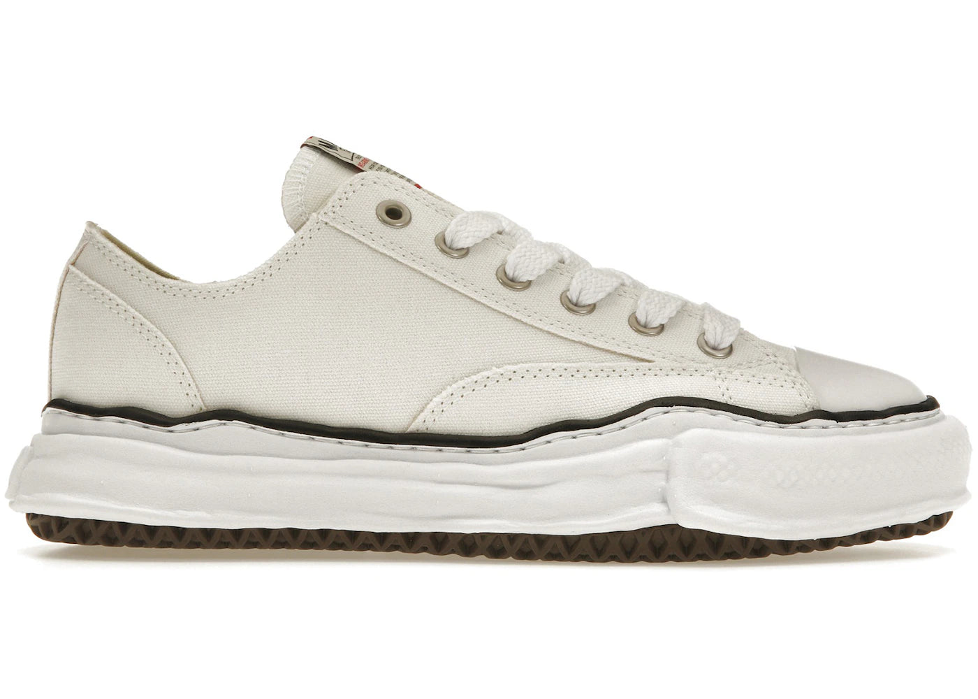 Maison Mihara Yasuhiro Peterson OG Sole Canvas Low-White