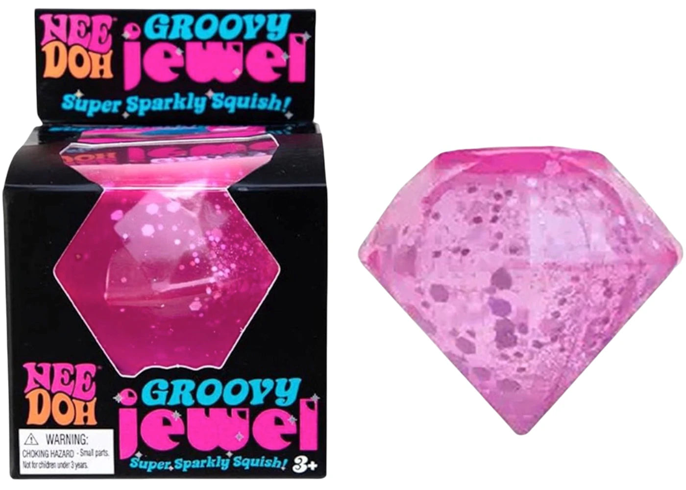NeeDoh Groovy Jewel Mini Squishy Fidget Toy - main view