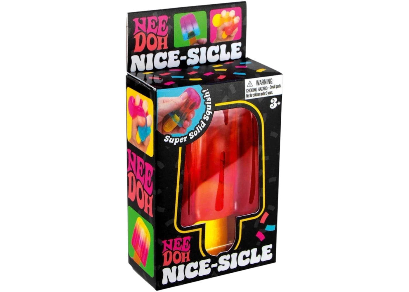 NeeDoh Nice-sicle Popsicle Squishy Fidget Toy Red - main view