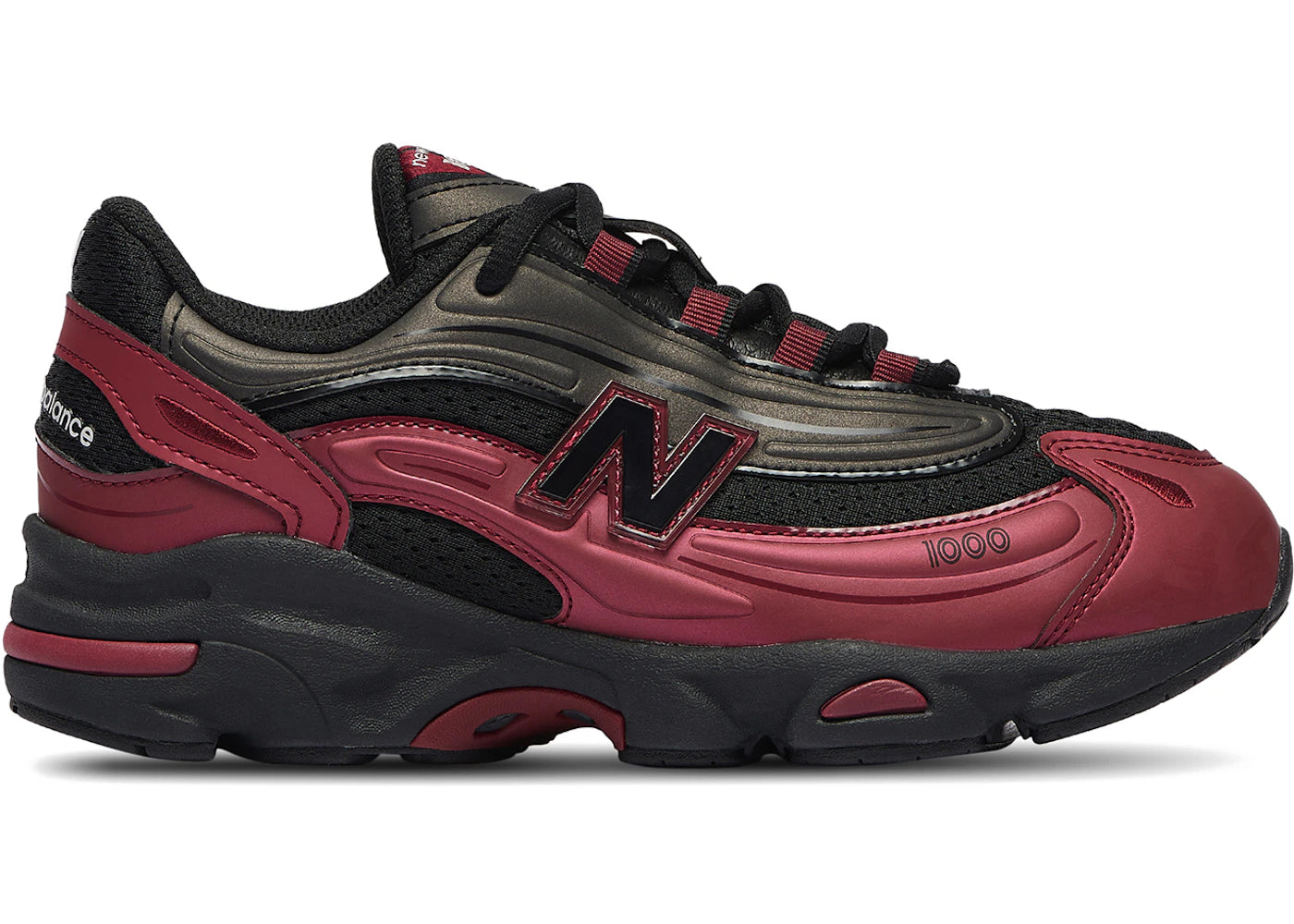 New Balance 1000 Black Burgundy
