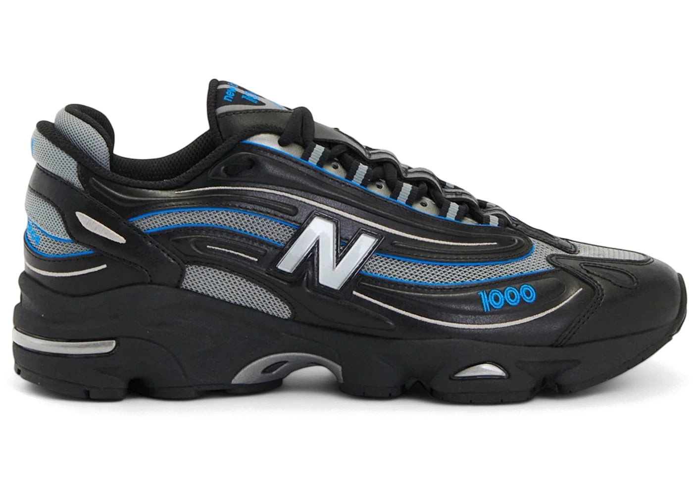 New Balance 1000-Black Grey Blue