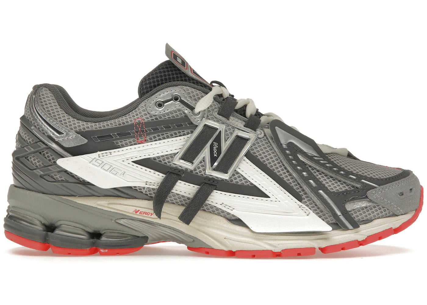New Balance 1906A-Slate Grey Drift Red