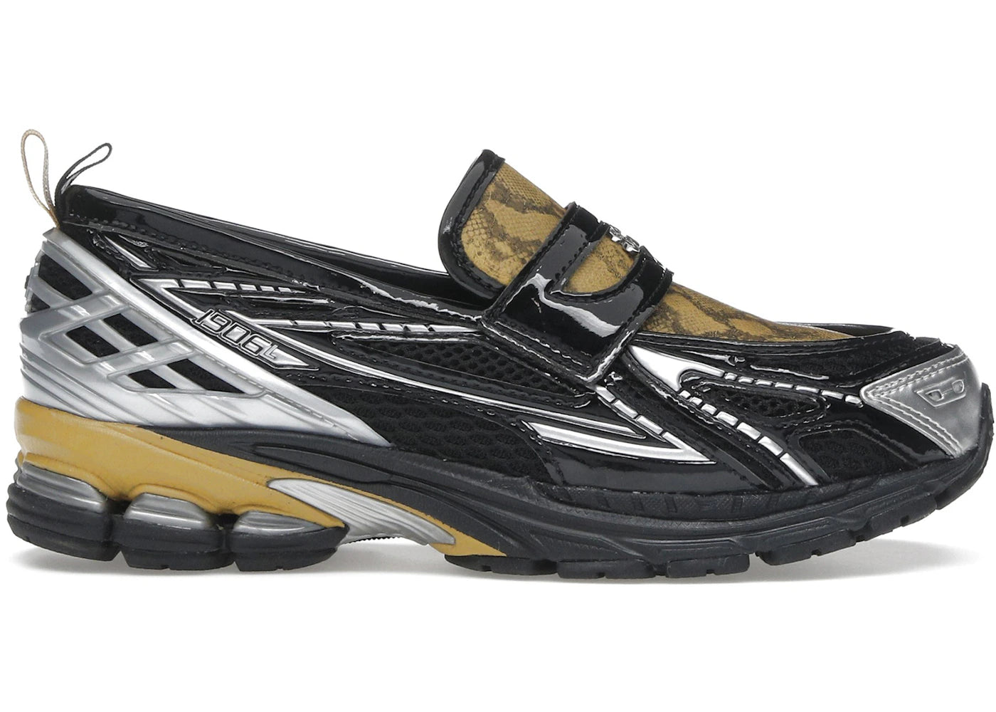 New Balance 1906L GANNI Black Fall Leaf Snakeskin