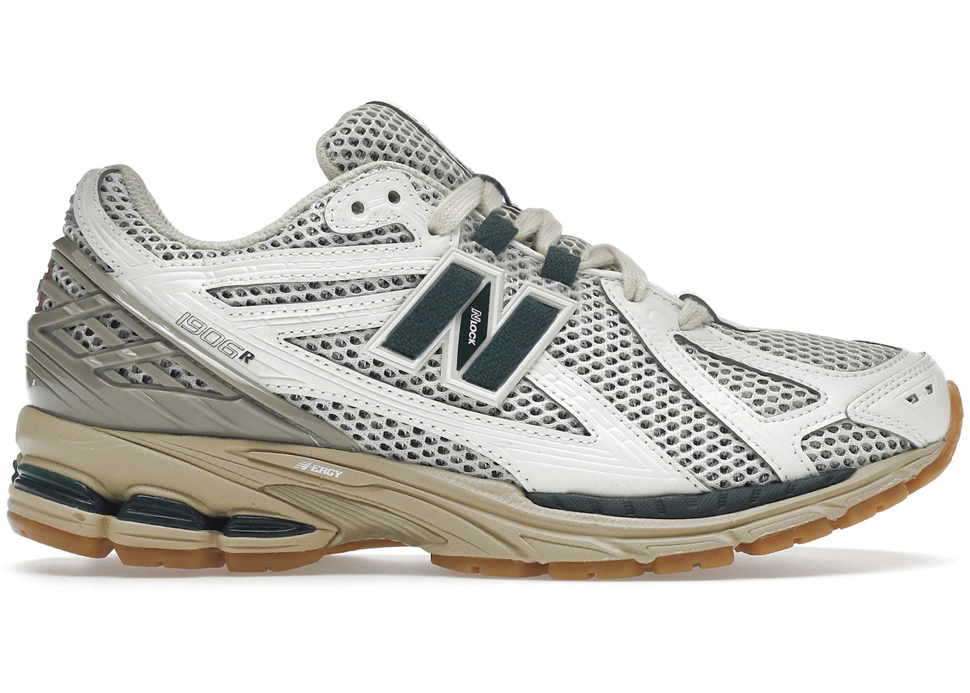 New Balance 1906R-White Green Cream
