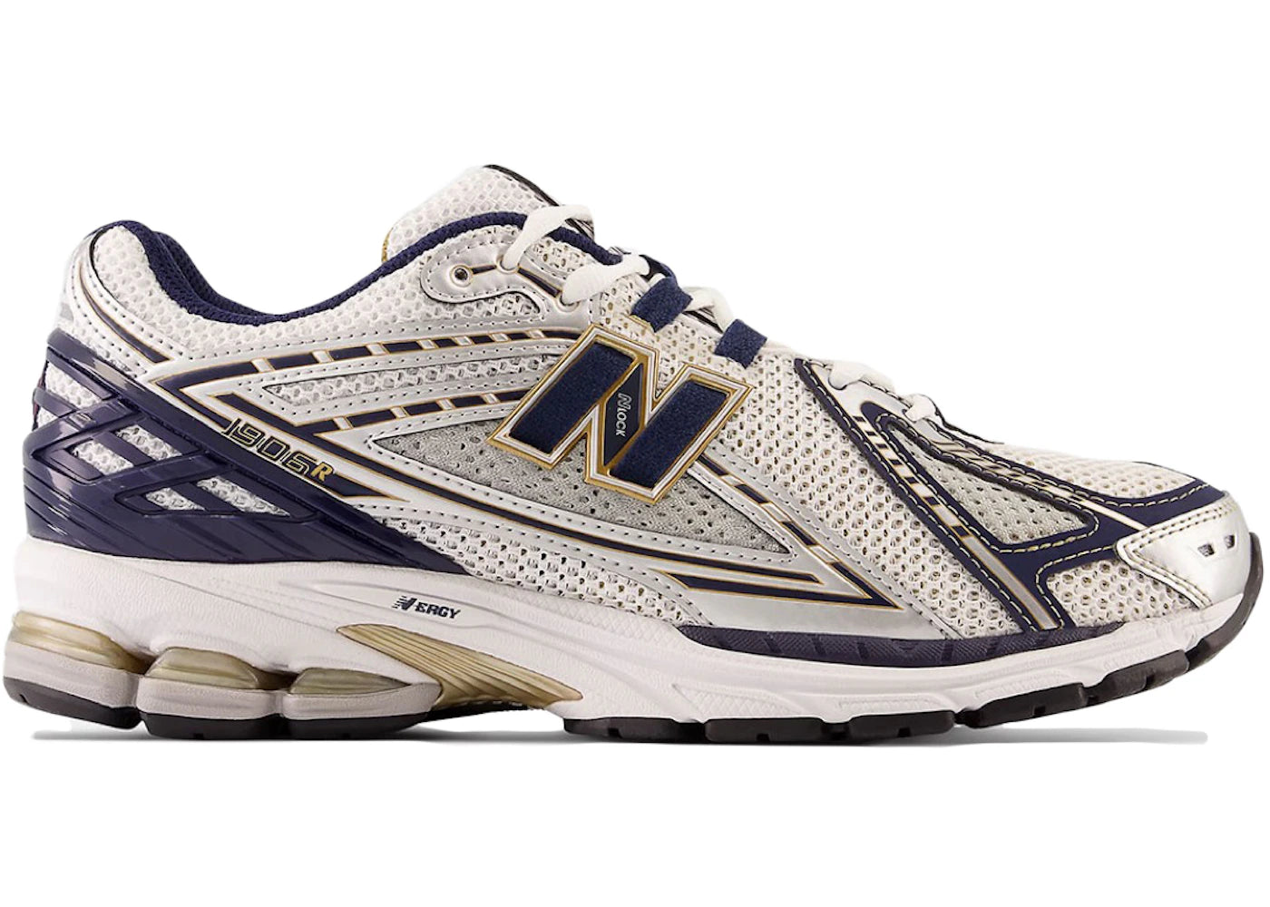 New Balance 1906R-White Navy Gold