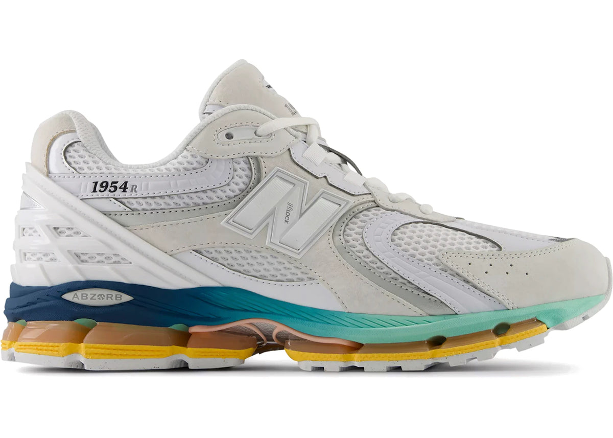 New Balance 1954R Reflection White Bright Mint - main view