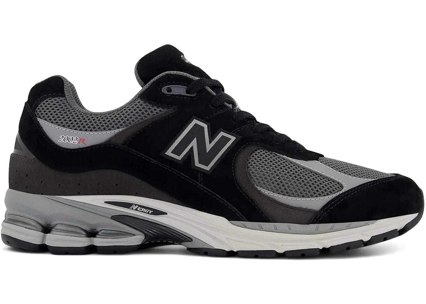 New Balance 2002R Black Castlerock Grey