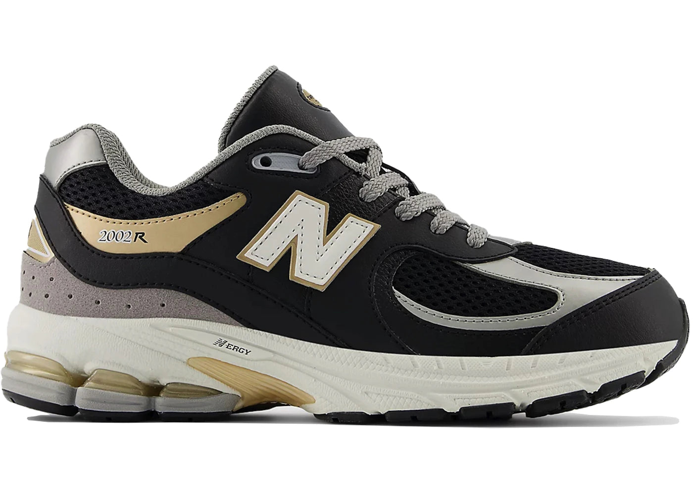 New Balance 2002R-Black Sea Salt Gold Metallic (GS)