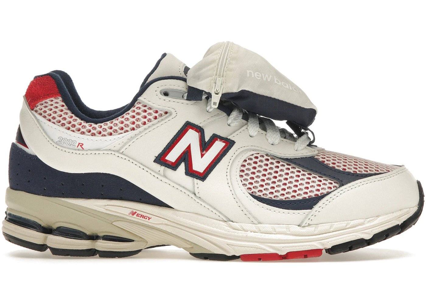 New Balance 2002R-Team Red Navy Pouch