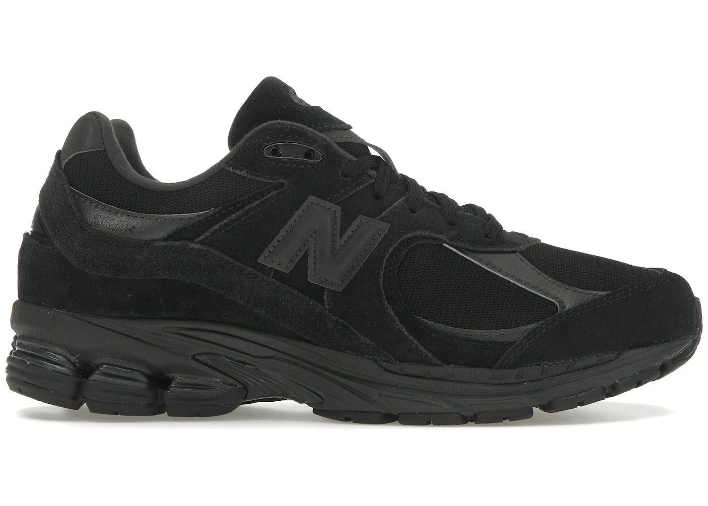 New Balance 2002R-Triple Black Suede