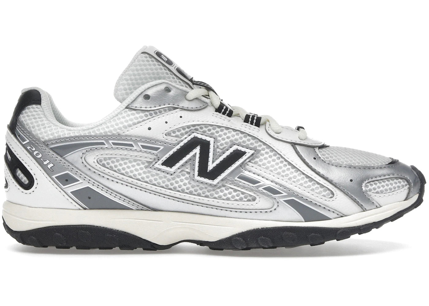 New Balance 204L-Silver Metallic Black