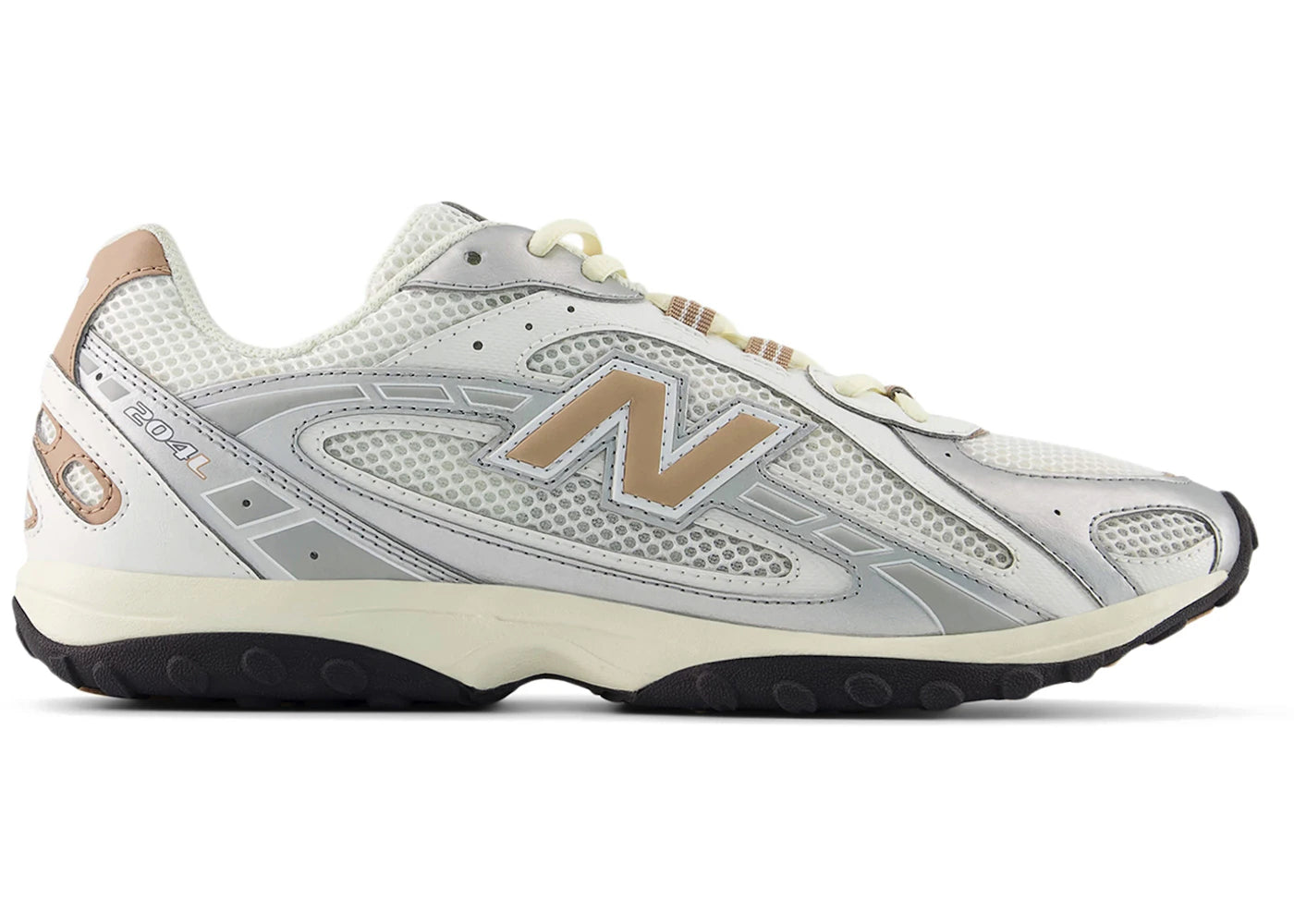 New Balance 204L-Silver Metallic Flat Taupe